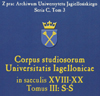 miniatura Nowa część „Corpus studiosorum